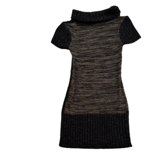 Ashley by 26 International Women’s Patchwork Sweater Dress Size M Boho Chic - Picture 3 of 5